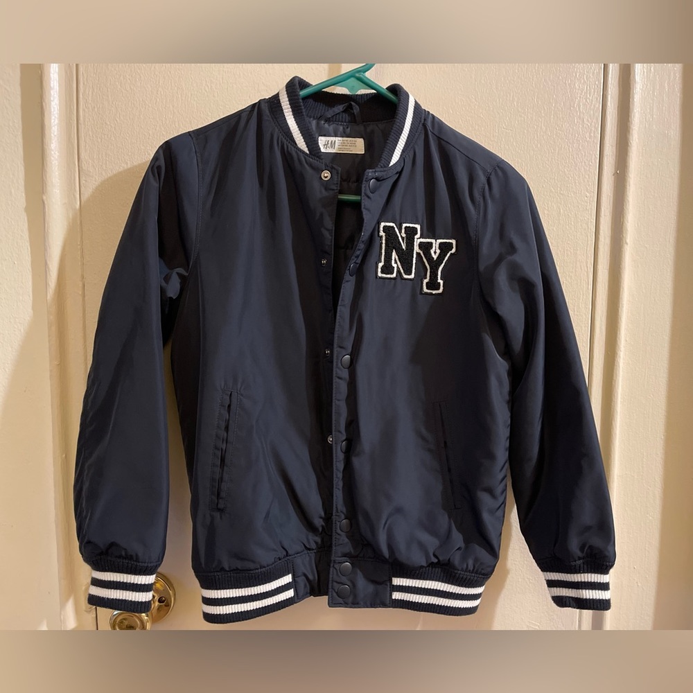H&M NY bombers baseball jacket